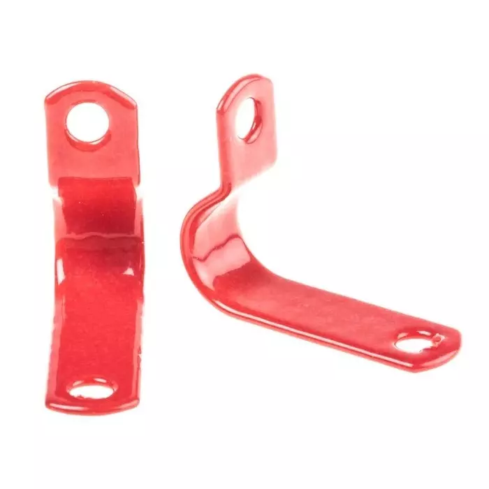 Prysmian Red Polyester Cable Clip, AP009 RD100 (Pack of 100)