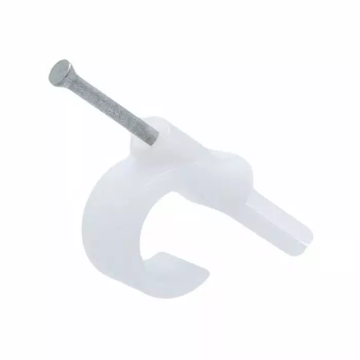 Nelco Clear Polyethylene Cable Clip 19 mm Max. Bundle, PCN 16/19 TR (Pack of 100)