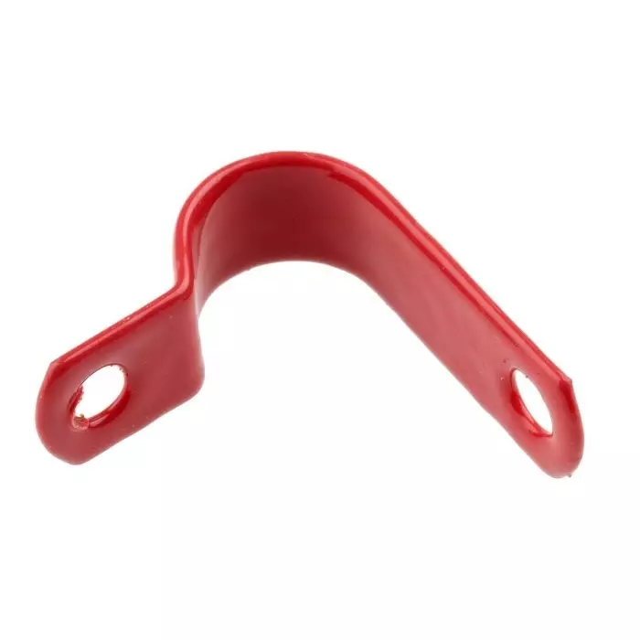 Prysmian Red Polyester Cable Clip, AP007 RD100 (Pack of 100)
