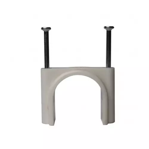 Congnitor Cable Clip White Color & 32 mm Size (Pack of 100)