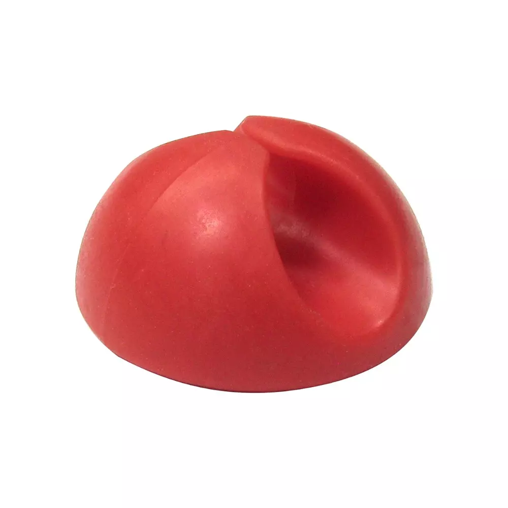 RS PRO Cable Retainer 30x30x15 mm 5 mm Max Bundle Dia PVC Red, 2662272 (Pack of 10)