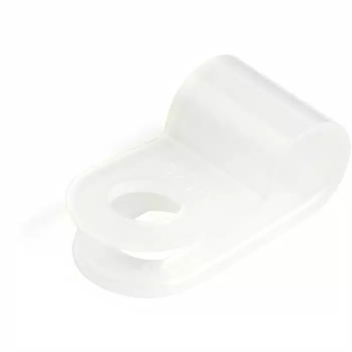 StarTech.com Cable Clamp Screw Mount White Nylon 5 mm Max. Bundle, CBMSDCC1
