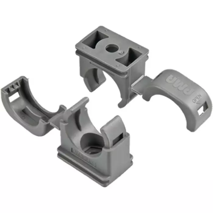 PMA Grey Nylon Conduit Clip 20 mm Max. Bundle, SFH-17-0 (Pack of 10)
