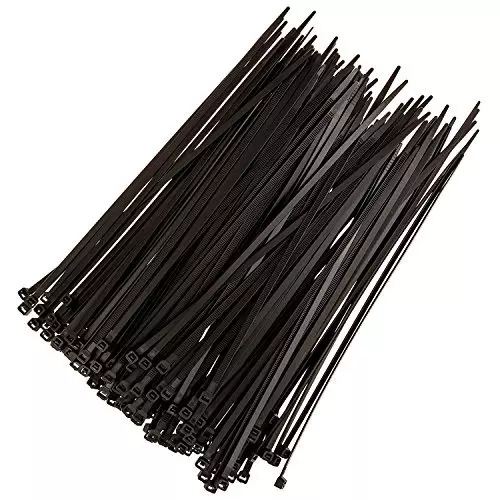 SCHOFIC Heavy Duty Cable Zip Ties Nylon (Polyamide) Black 4.8x150 mm, (Pack of ‎1000)