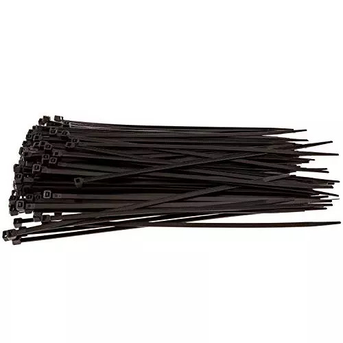 SCHOFIC Heavy Duty Cable Zip Ties Nylon (Polyamide) Black 4.8x150 mm, (Pack of ‎1000)