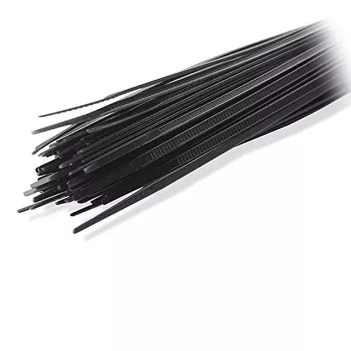 SCHOFIC Heavy Duty Cable Zip Ties Nylon (Polyamide) Black 4.8x150 mm, (Pack of ‎1000)