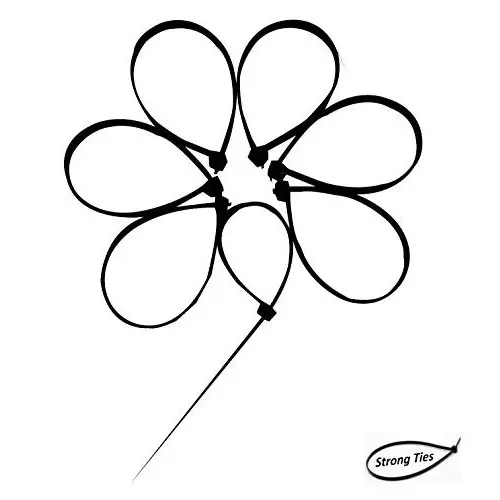 SCHOFIC Heavy Duty Cable Zip Ties Nylon (Polyamide) White 4.8x150 mm, (Pack of ‎1000)