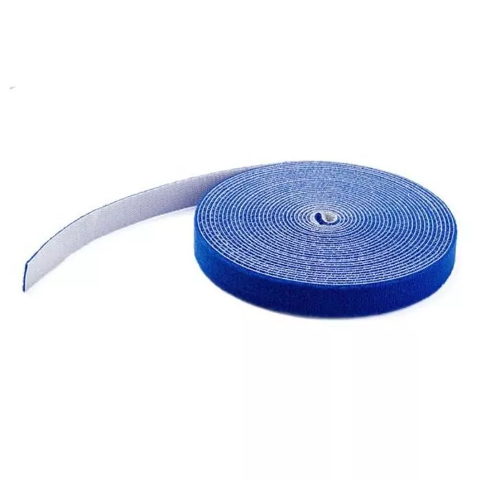 StarTech.com Hook and Loop Cable Ties Nylon Blue 7.62 cm (25 Ft) x 0.7 inch, HKLP25BL