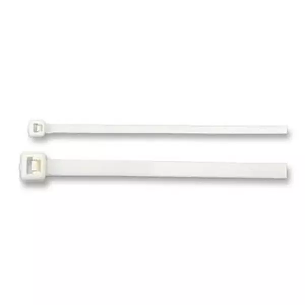 HELLERMANNTYTON Cable Tie, Nat, 204X4.7 mm, Pk100, 111-05019 (Pack of 100)