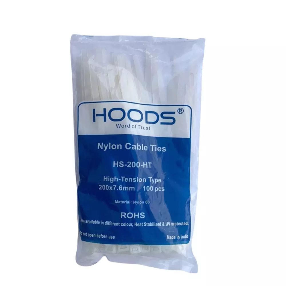 hoods-cable-ties-200x76-mm-nylon-white-hs-200-ht-pack-of-100-pcs