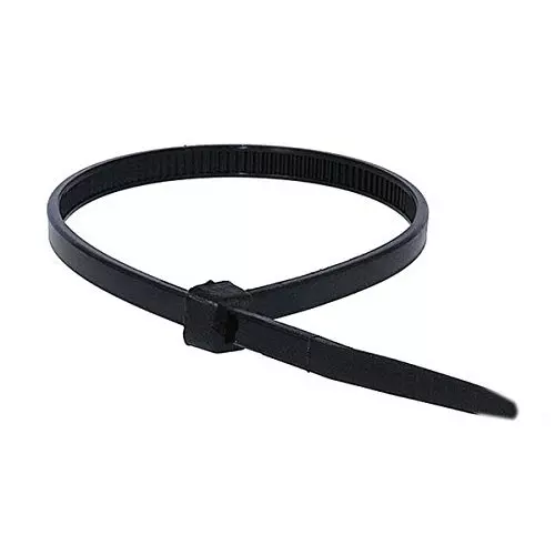 SCHOFIC Heavy Duty Cable Zip Ties Nylon (Polyamide) Black 4.8x150 mm, (Pack of ‎200)