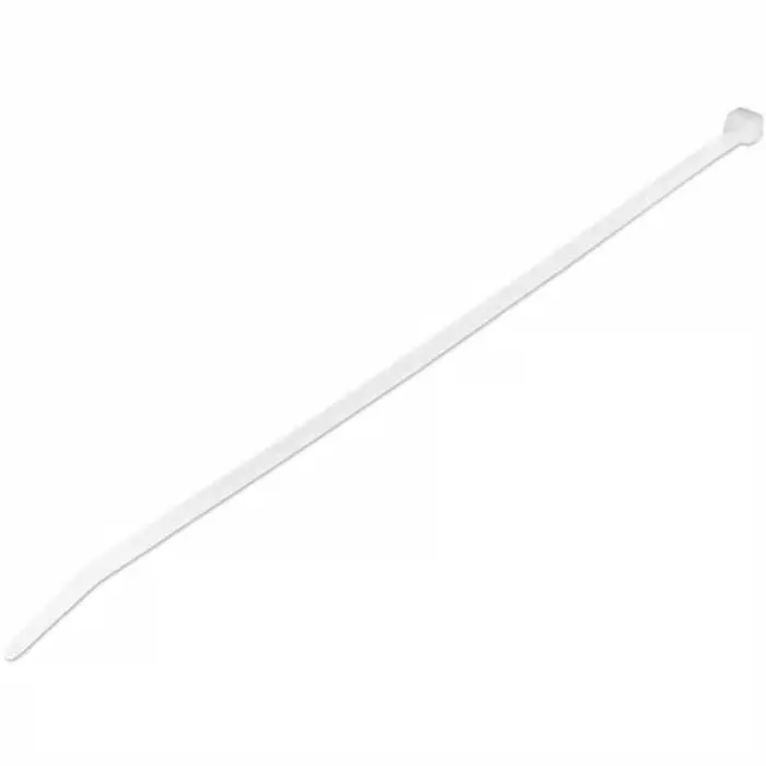 StarTech.com Cable Ties 250x4 mm White Nylon, CBMZT10NK (Pack of 1000 Pcs)