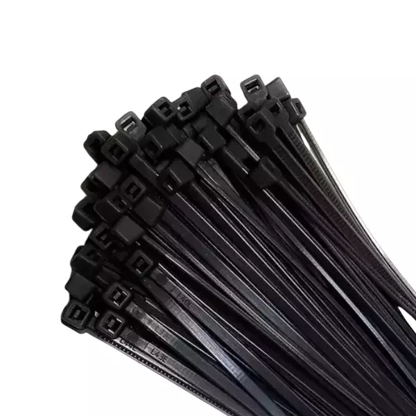 Infinity Self Locking Cable Ties 800 mm Length 7.6 mm Width Nylon Black (Pack of 100)
