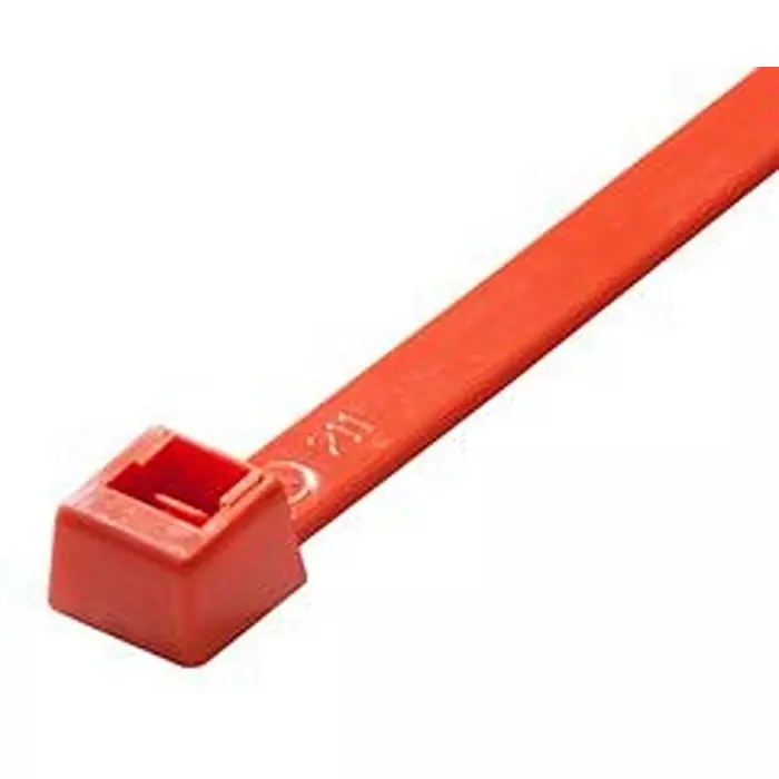 MULTICOMP PRO Cable Tie, Std, Nyl 6.6, Ora, 148.3 mm, MP015258 (Pack of 100)