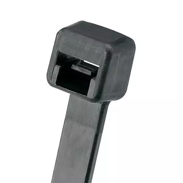PANDUIT Cable Tie, 249 mm, Nylon 6.6, 50Lb, Black, PLT2.5S-M30 (Pack of 1000)
