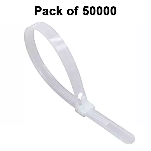 top-track-cable-tie-nylon-66-natural-25x200-mm-for-construction-electrical-work-use-tt-25200-pack-of-50000pcs