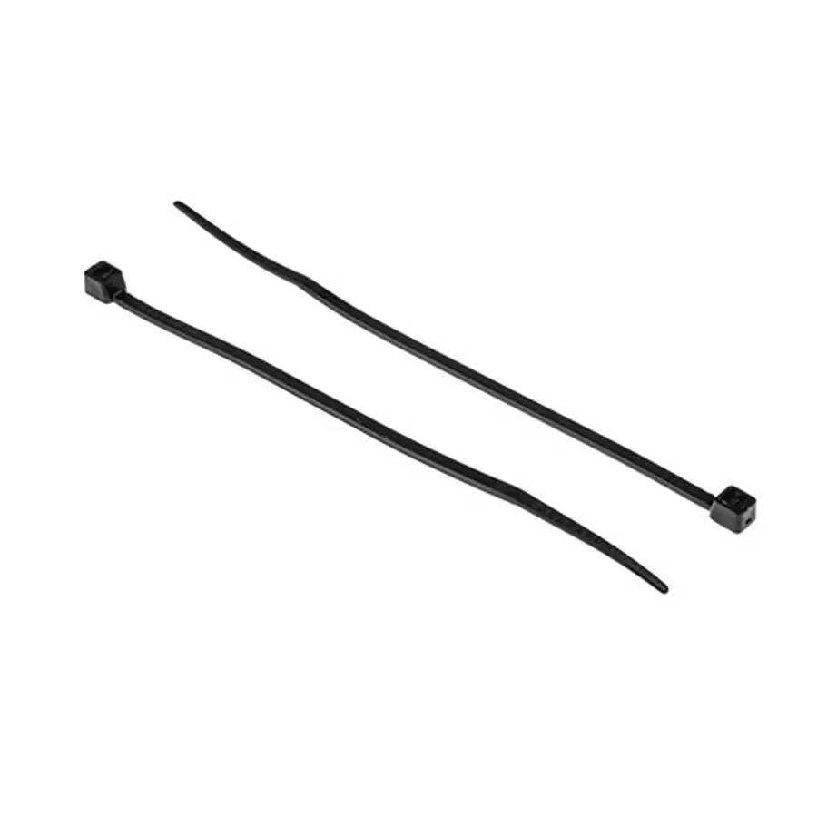 RS PRO Cable Tie Flame Retardant 539N Non-Releasable Black, 2691801 (Pack of 250 Pcs)