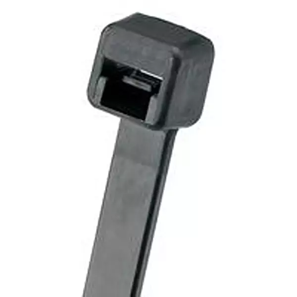 PANDUIT Cable Tie, 368 mm, Nylon 6.6, Blk, Pk100, PLT4H-C0 (Pack of 100)