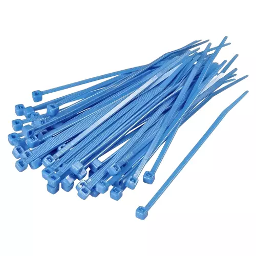 Elettro Self Locking Cable Tie Standard Series PA 66 Nylon and 4.8 mm Width, (Pack of 100)