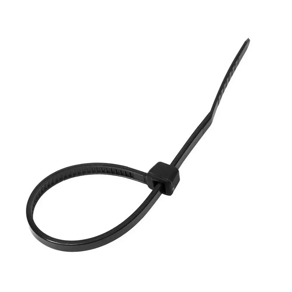 GENERIC Self-Locking Cable Ties Nylon 450x8 mm Black, CTN001-1 (Pack of 50)