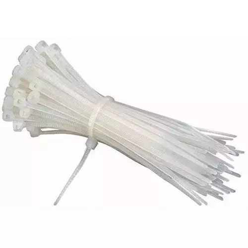 K9 Nylon Cable Tie 4.8 x 250 mm White (Pack of 100 Pcs)