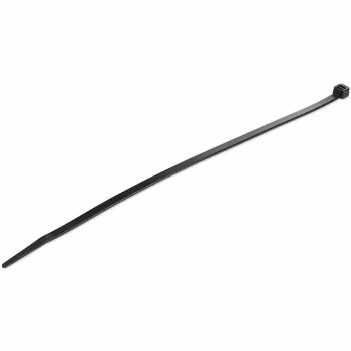 StarTech.com Cable Ties 250x4 mm Black Nylon, CBMZT10BK (Pack of 1000 Pcs)