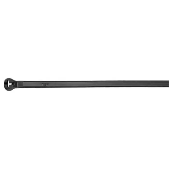Thomas Betts Cable Ties 139.7 mm x 3.56 mm Black Nylon, TY24MX-RW (Pack of 1000)