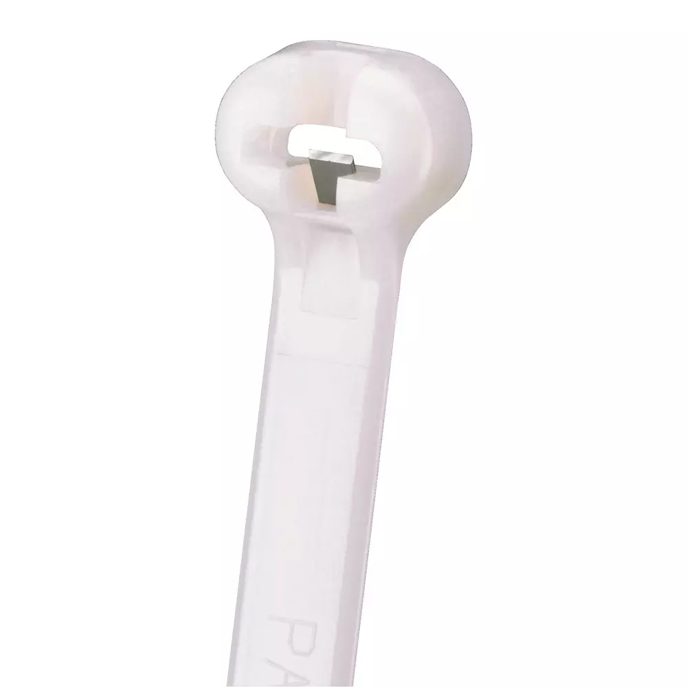 PANDUIT Cable Tie, 155 mm, Nylon 6.6, 40Lb, Nat, BT1.5I-M39 (Pack of 1000)