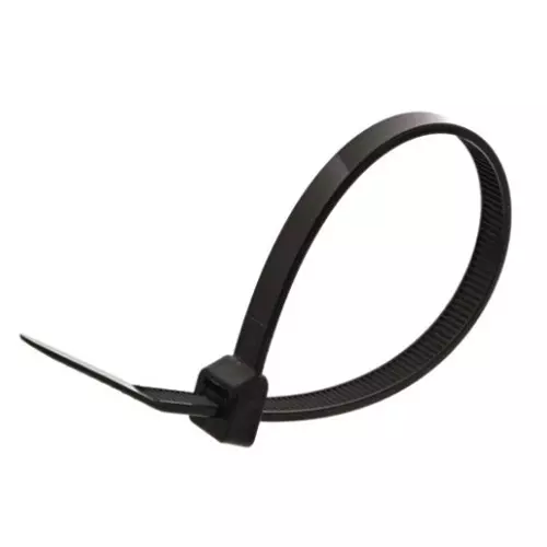 Congnitor Cable Tie Black Color & 150 x 2.5 mm Size (Pack of 100)