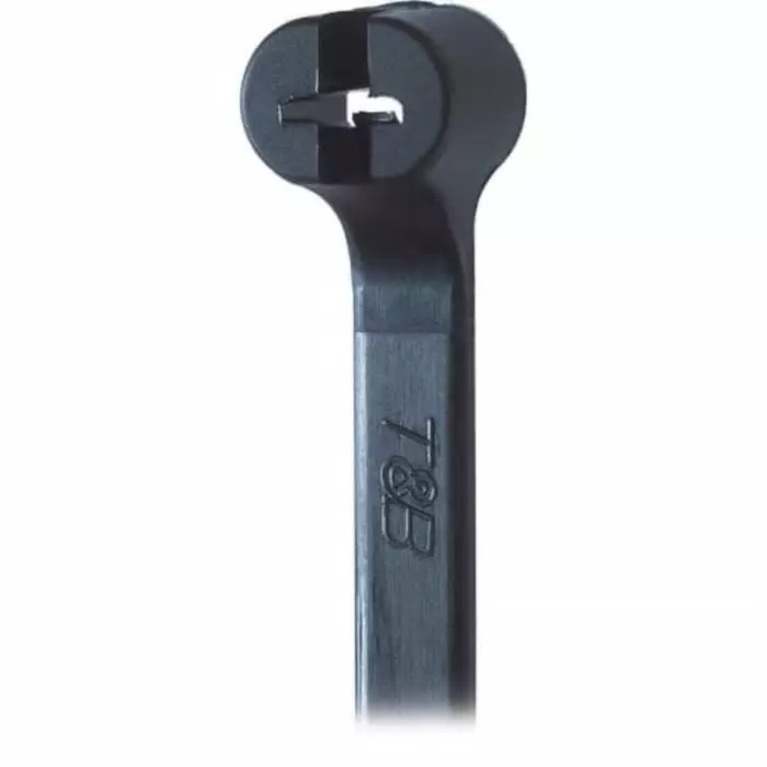 Thomas Betts Cable Ties 224 mm x 6.9 mm Black Nylon, TY5272MXR (Pack of 50)