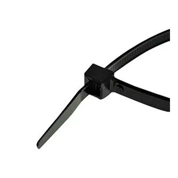 MULTICOMP PRO Cable Tie, 157.149 mm, Nylon 6/6, Black, MC001975 (Pack of 1000)