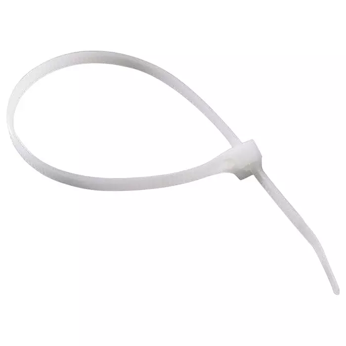 Ananta Nylon Cable Tie 200 mm x 4.8 mm Size White (Pack of 100 Pcs)