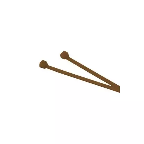 MULTICOMP PRO Cable Tie Self Locking Brown 385 mm Length, MP010048 (Pack of 100)