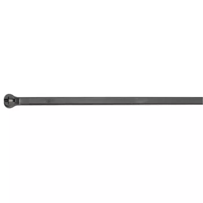 Thomas Betts Cable Ties 186 mm x 4.8 mm Black Nylon, TYC525MX (Pack of 100)