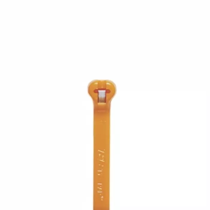 Thomas Betts Cable Ties 186 mm x 4.9 mm Orange Nylon, TY25M-3 (Pack of 1000)