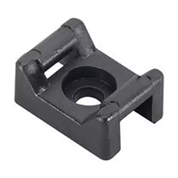 ABB - THOMAS & BETTS Cable Tie Mount, 0.92" X 0.56", Uv Blk, TC142X