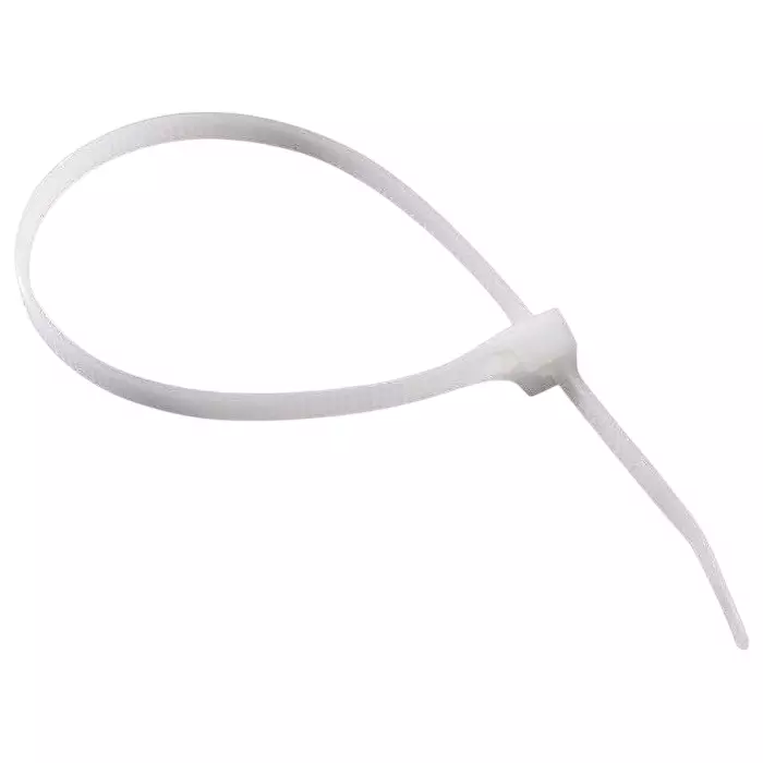 Ananta Nylon Cable Tie 400 mm Length 7.6 mm Width White (Pack of 100 Pcs)