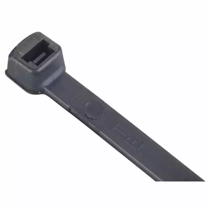 Thomas Betts Cable Ties 141.48 mm x 3.556 mm Black Nylon, TY125-40X-100 (Pack of 100)