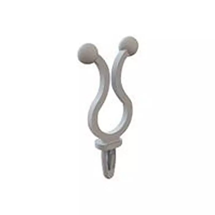 ESSENTRA COMPONENTS Cable Tie, Twistlock, 0.375", Nat, Pa6.6, DEL-23EZS0375C0040