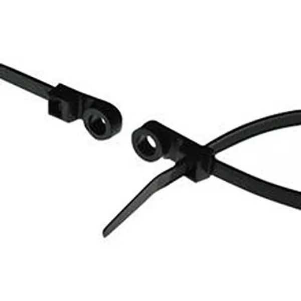 MULTICOMP PRO Cable Tie, Nyl 6.6 U V, Blk, 292 mm, MP015272 (Pack of 100)