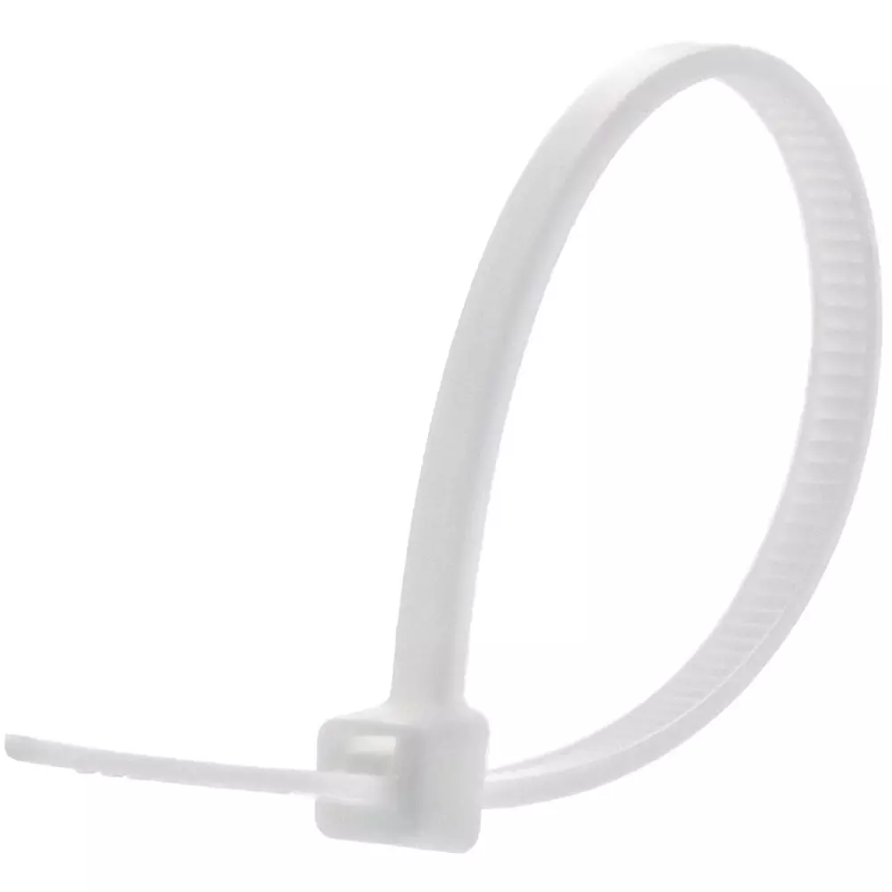 Elettro Self Locking Cable Tie Heavy Duty Series PA 66 Nylon Natural Color 450 mm Length and 7.6 mm Width, ET 450 x 7.6 (Pack of 100)