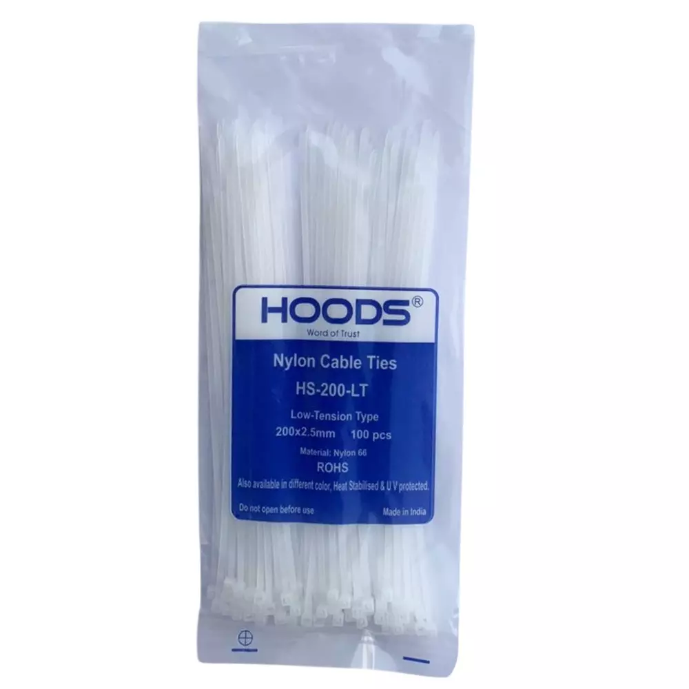 hoods-cable-ties-200x25-mm-nylon-white-hs-200-lt-pack-of-100-pcs