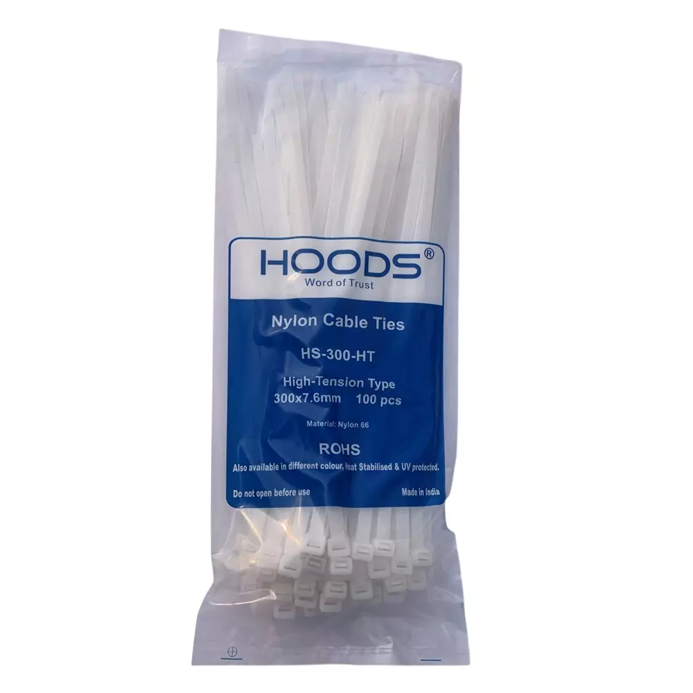 hoods-cable-ties-300x76-mm-nylon-white-hs-300-ht-pack-of-100-pcs