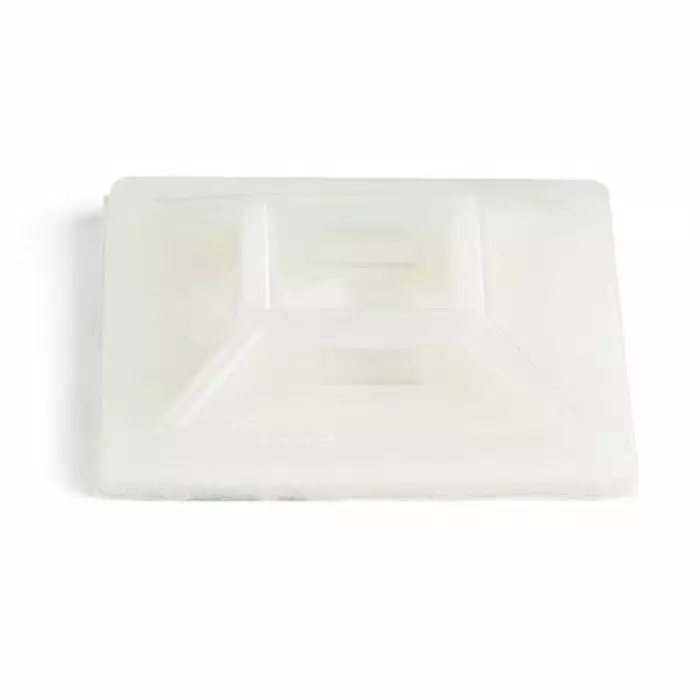 StarTech.com Cable Tie Mount Self Adhesive White 27x27 mm, CBMCTM3 (Pack of 100 Pcs)