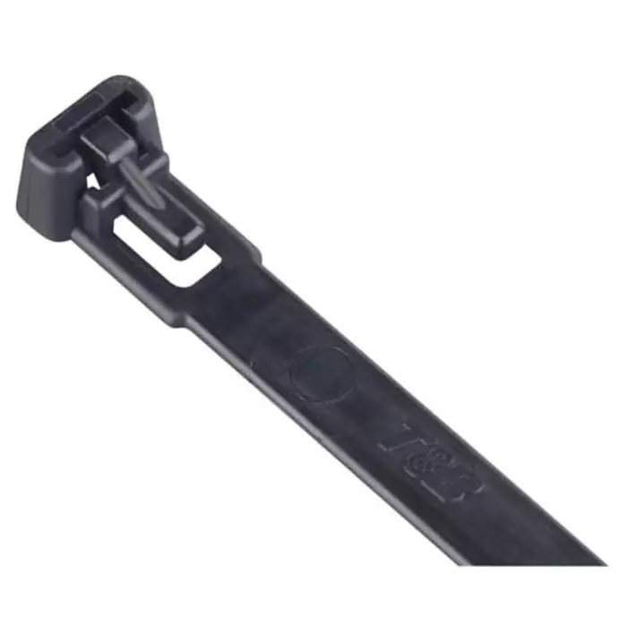Thomas Betts Cable Ties 302 mm x 7.6 mm Black Nylon, L-10-50R-0-C (Pack of 5000)