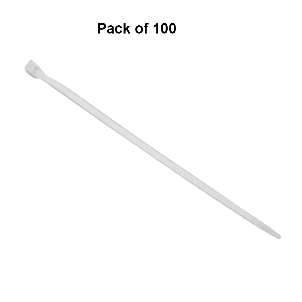 pecox-p-konnect-eco-series-nylon-66-cable-tie-200-mm-length-25-mm-width-white-pkct20025-pack-of-100