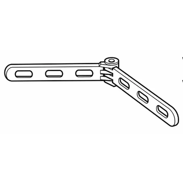 Cablofil International Hinged Coupler PVC Cable Tray Accessory 75-150 mm Width, 6377 93 (Pack of 20)