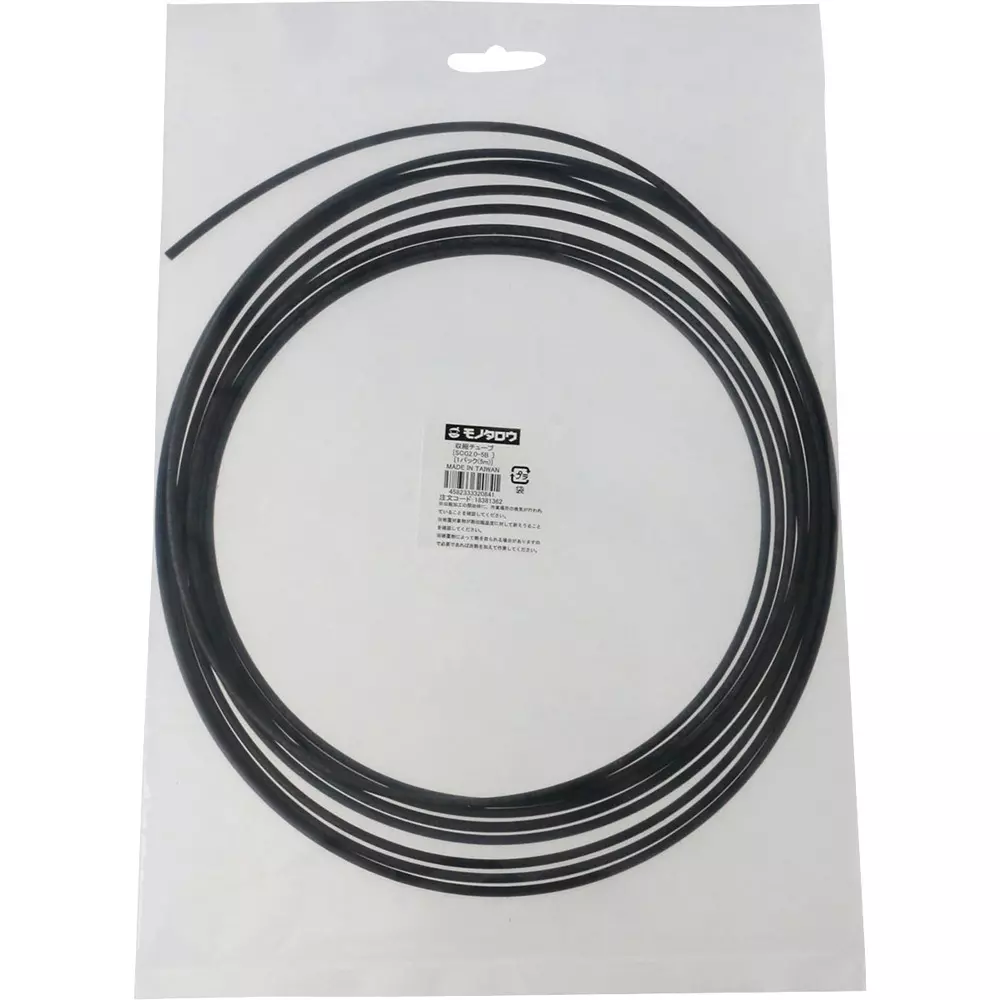 MonotaRO Heat Shrink Tube Polyolefin Resin Black 600V 5 m Overall Length, SCG2.0-5B