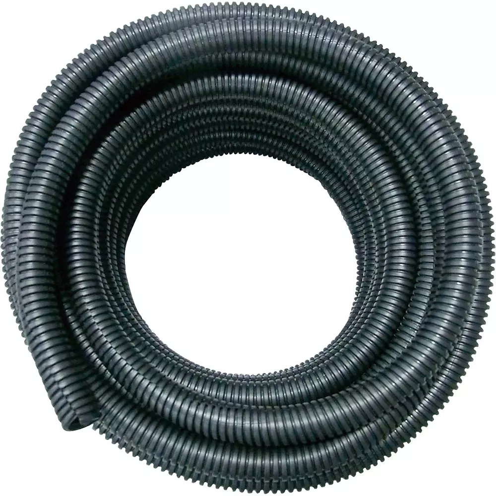 MonotaRO Corrugated Tubing Black 15.2 mm Inner Diameter 100 Length, MDLG-20
