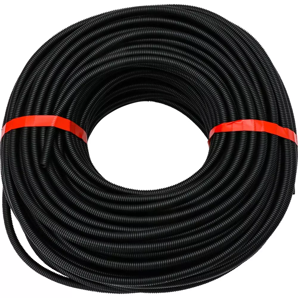 MonotaRO Corrugated Tubing Black 10 mm Inner Diameter 100 Length, MDLG-13